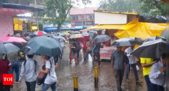 Mumbai Rain News: IMD issues yellow alert for Friday; wet spell resumes in city, northern parts get heavy rains | Mumbai News – Times of India