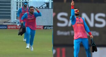 ‘Billion Dollar Water Boy’ – Virat Kohli entertains fans while carrying drinks vs Bangladesh, watch it here