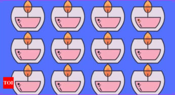 दिवाली ऑप्टिकल भ्रम: 10 सेकंड में अजीब दीया ढूंढें! – टाइम्स ऑफ इंडिया