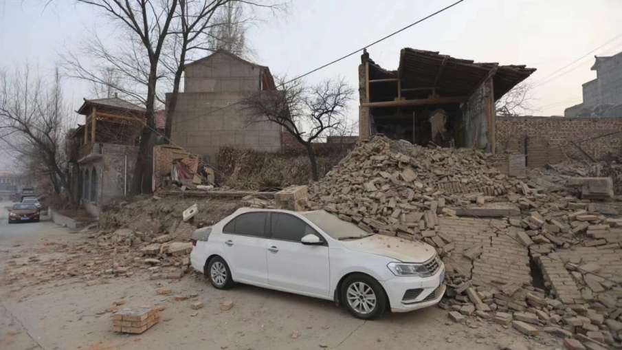 चीन में भयंकर भूकंप से तबाही, कई आपदाएँ, प्राकृतिक आपदाएँ, राहत बचाव कार्य जारी