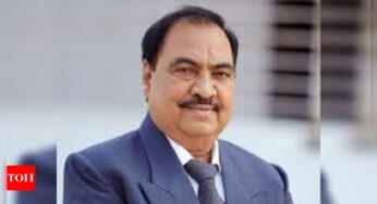 बीजेपी में वापसी रुकी, एकनाथ खडसे का भविष्य अनिश्चित – टाइम्स ऑफ इंडिया