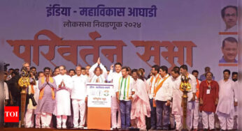 अगर एनडीए दोबारा जीता तो मोदी पूरे विपक्ष को जेल भेज देंगे: इंडिया ब्लॉक | मुंबई समाचार – टाइम्स ऑफ इंडिया