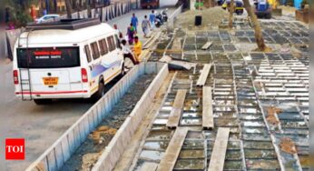 सोबो रोड कॉन्ट्रैक्ट विवाद: बीएमसी ने अनुमान से 150 करोड़ अधिक का ठेका दिया, भाजपा ने आपत्ति जताई | मुंबई समाचार – टाइम्स ऑफ इंडिया