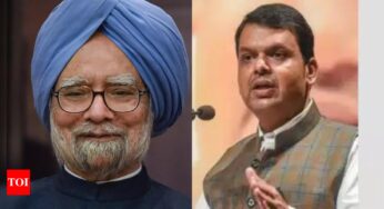 महाराष्ट्र के उपमुख्यमंत्री देवेंद्र फडणवीस ने मनमोहन सिंह के 2009 के इफ्तार की तस्वीरें पोस्ट कीं, जिसमें CJI भी शामिल हुए थे | मुंबई समाचार – टाइम्स ऑफ इंडिया