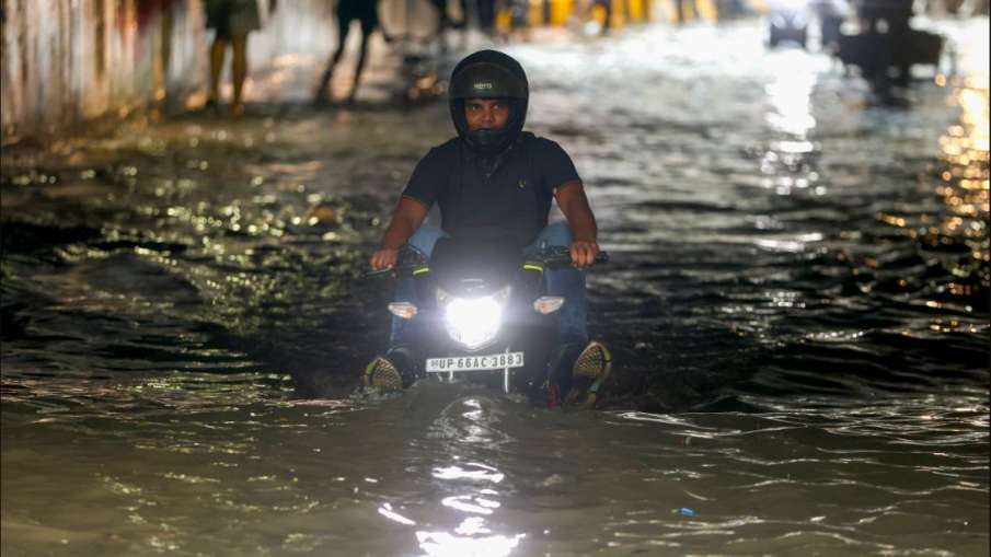 यूपी में भारी बारिश