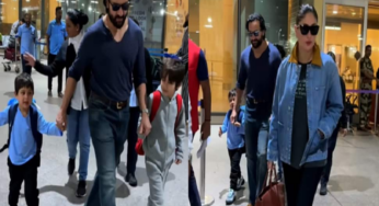 जब पटौदी परिवार नए साल की छुट्टियों से लौटा तो जेह प्यार से सैफ अली खान को 'अब्बा' कहकर बुलाता है