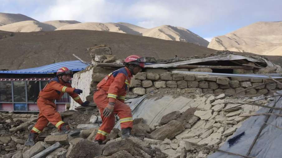 तिब्बत में भूकंप के बाद जारी है आरक्षण कार्य