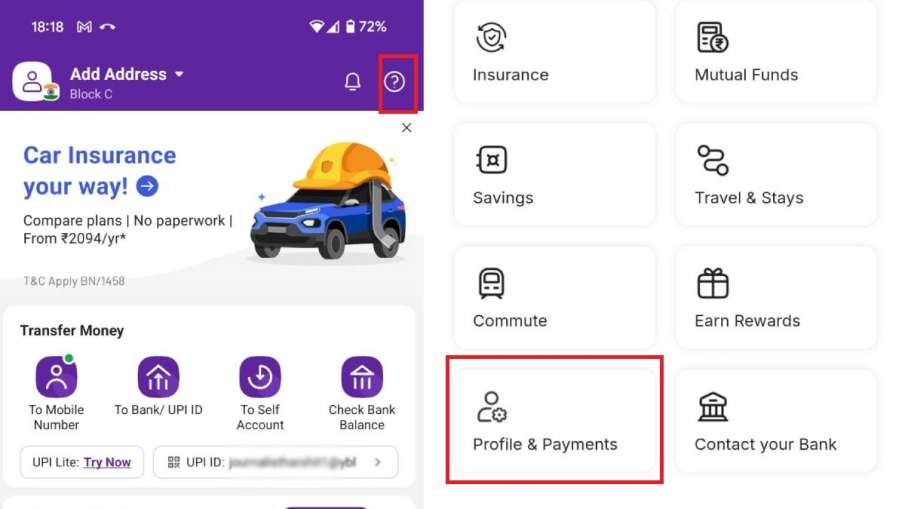 PhonePe, PhonePe खाते को कैसे हटाएं