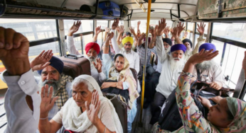 6,700 से अधिक भारतीय सिख तीर्थयात्री बैसाखी मनाने के लिए पाकिस्तान पहुंचते हैं