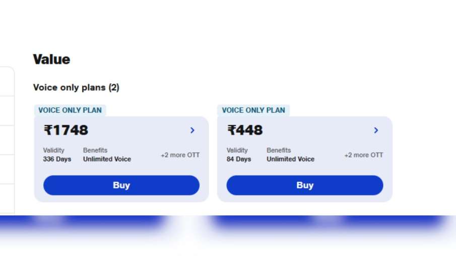 Jio, Jio प्रस्ताव, Jio योजना, Jio रिचार्ज, Jio बेस्ट प्लान, Jio News, Jio Value Plan