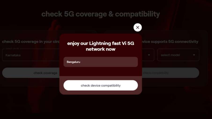 वोडाफोन आइडिया 5 जी सेवा