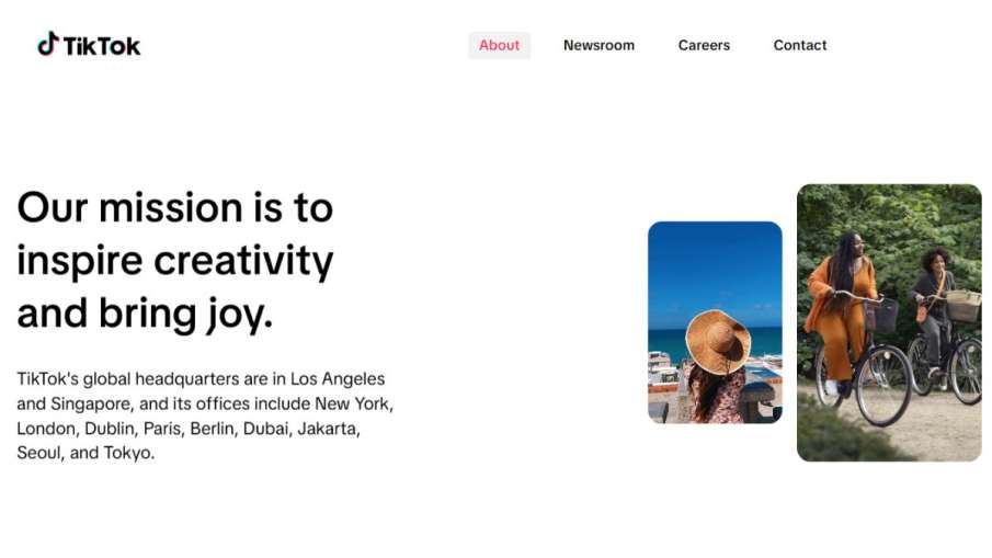 Tiktok India कमबैक, Tiktok वेबसाइट Opens India