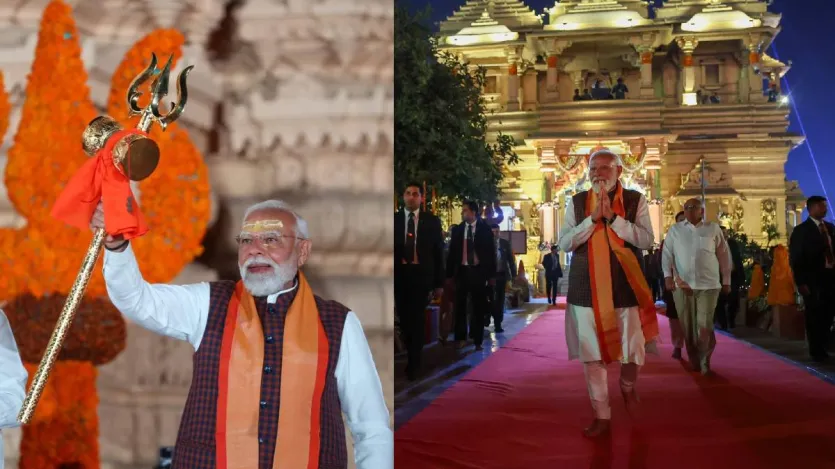 प्रधानमंत्री नरेंद्र मोदी ने सोमन रूम फेस्टिवल में हिस्सा लिया। पीएम मोदी ने सोमनाथ मंदिर में पूजा-साहित्य की और फिर ओंकार जाप में शामिल हुए।