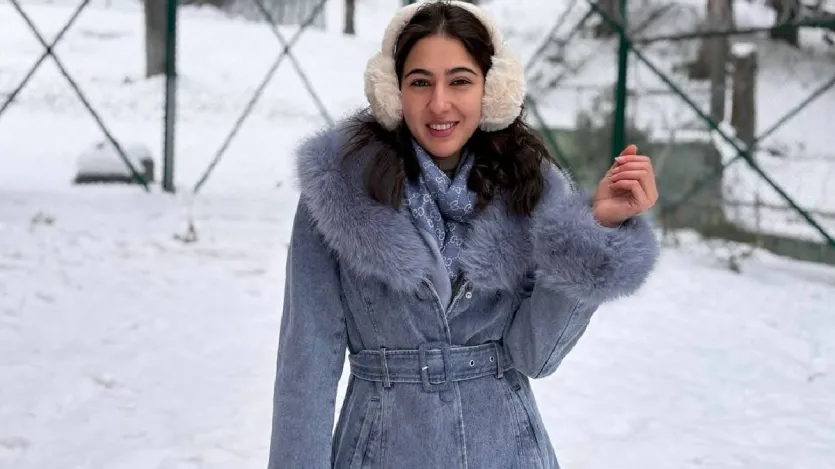 लेकिन, इसमें सामने आई सबसे बड़ी सारा के जिस लुक की है, वह है उनकी डैनिम लुक। सारा ने अपने इस लुक के साथ साबित कर दिया है कि कैटरीना लुक कभी भी, कहीं भी फेल नहीं हो सकती, फिर भी इतनी ही ठंड क्यों न हो।