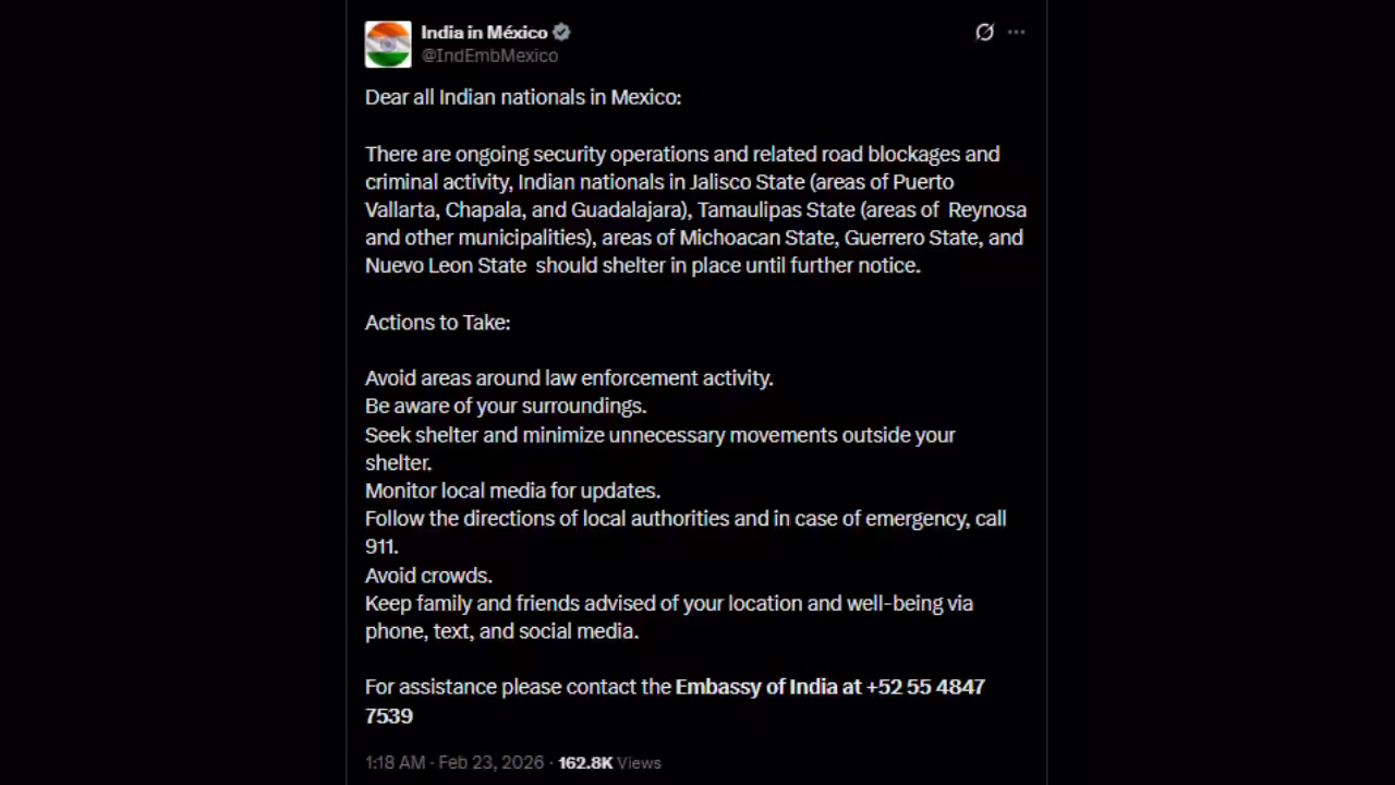 मेक्सिको सलाह