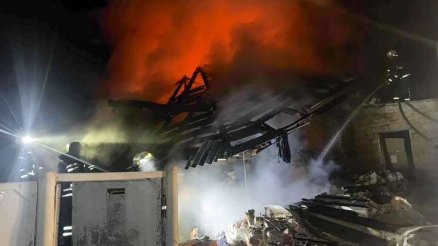 रूस यूक्रेन युद्ध, खार्किव ड्रोन हमला, रूसी ड्रोन हमला यूक्रेन