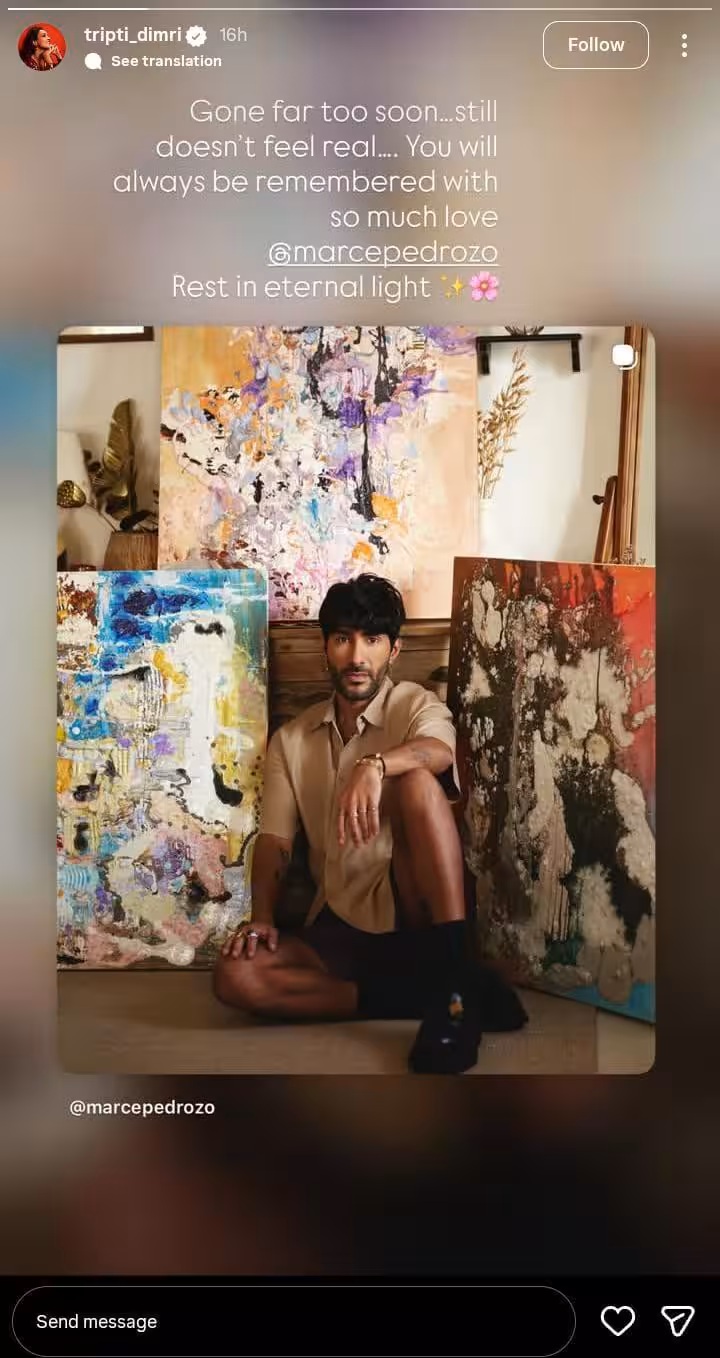 हेयर स्टाइलिस्ट मार्से पेड्रोजो का निधन, इंडस्ट्री में शोक की लहर से, वरुण वरुण से नोरा सखी तक ने दी श्रद्धांजलि