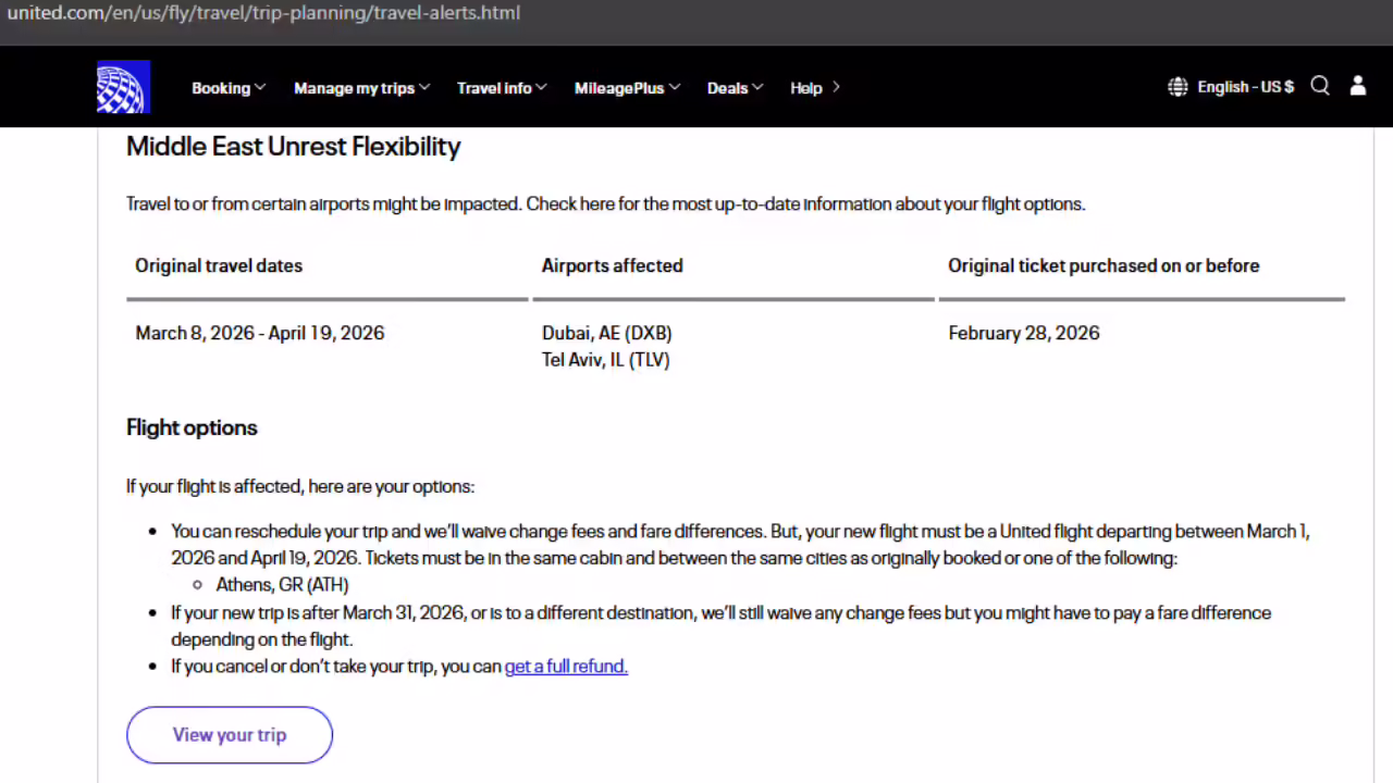 यूनाइटेड एयरलाइन्स