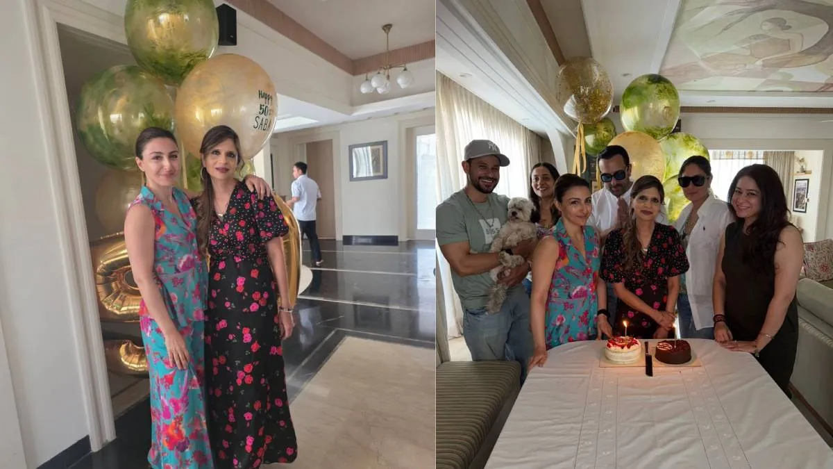 जन्मदिन का यह जश्न किसी भव्य होटल के घर के बजाय सर्वव्यापी वातावरण में आयोजित किया गया था, जिसमें सुंदरता को बढ़ावा दिया गया था। साज-सजावट में हीरे और हरे रंग के गुब्बारों का इस्तेमाल किया गया था, जिन पर हैप्पी 50वां सबा लिखा था, जो मोहक को सेलिब्रेशन बना रहे थे। इस माैके पर स्टार्स के स्टाइल भी देखे गए। करीना कपूर खान ने व्हाइट शर्ट्स और वैल्युएज टी-शर्ट के साथ लूज स्टूडियो अपने कैजुअल लुक को स्टाइलिश बनाए रखा, वहीं सैफ अली खान व्हाइट शर्ट्स और ग्रोमैलेज एग्रीमेंट के साथ क्लासिक अंदाज में नजर आईं। 